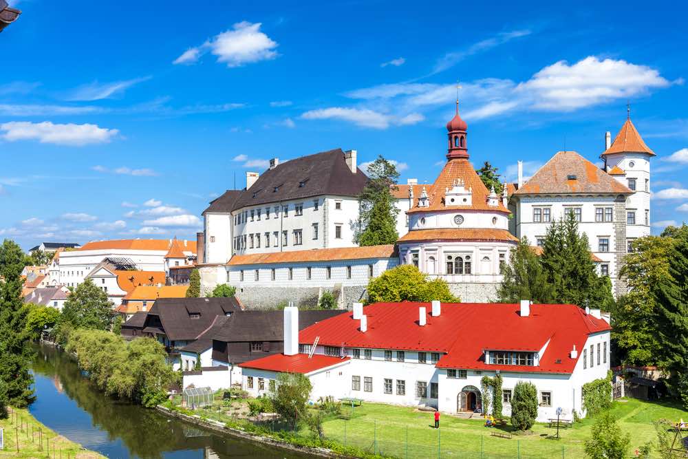 Третий по величине замок в Чехии находится в г. Йиндржихув Градец. Источник: www.jh.cz