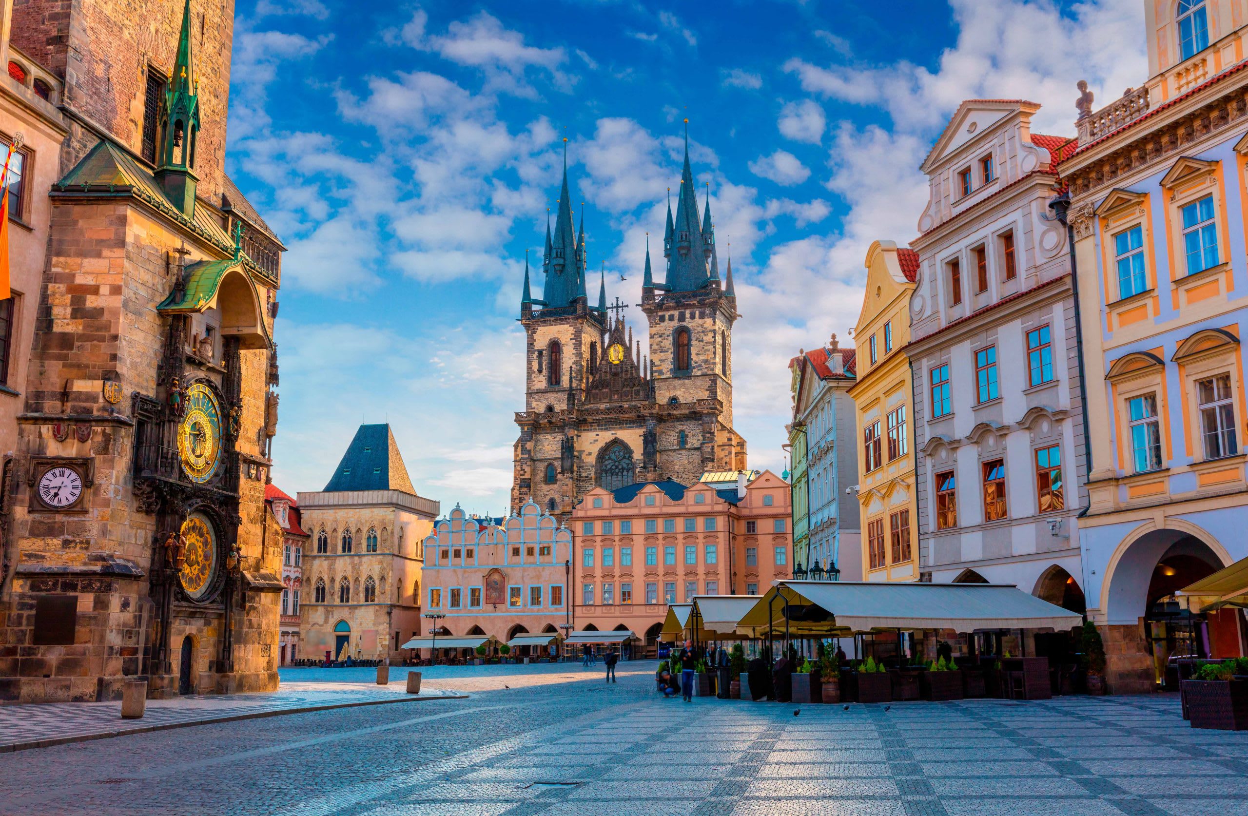 Староместская площадь — старинная площадь Праги, расположенная в историческом центре города. Источник: shutterstock