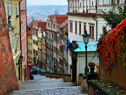 Прогулки по Праге всегда смогут избавить от плохого настроения