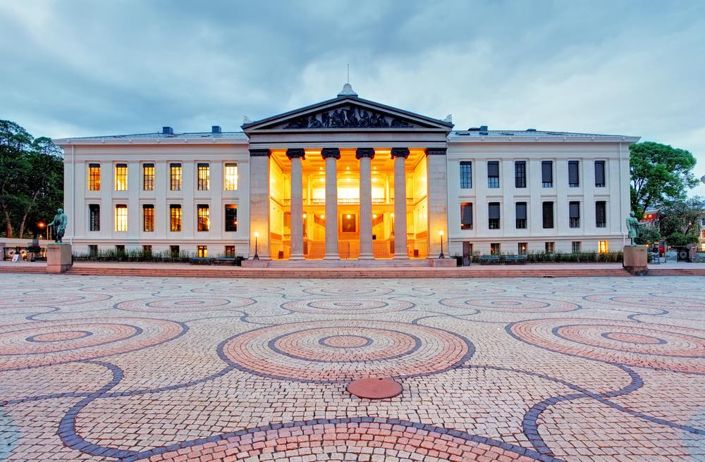 Университет Осло. Источник фото: Shutterstock