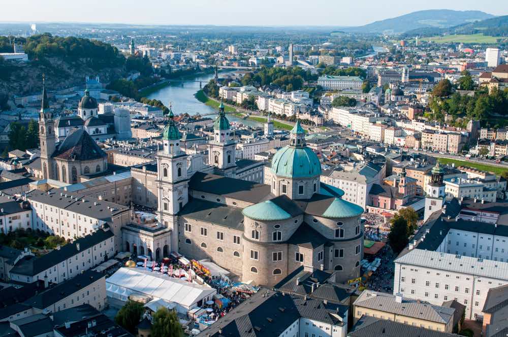 Австрия, город Зальцбург. Источник фото: Shutterstock.