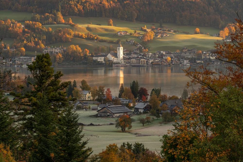 Город Санкт-Вольфганг, Австрия. Источник фото: Shutterstock